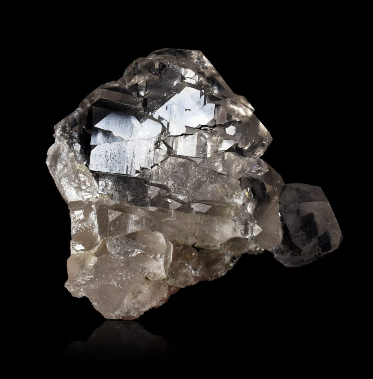 Gwindel Quartz from Argentière, Mont-Blanc, France