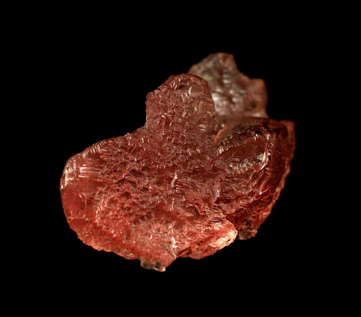 Etched Pink Fluorite from Switzerland