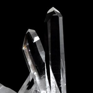Quartz crystals from La Gardette, France