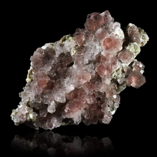 Pink Fluorite on Matrix