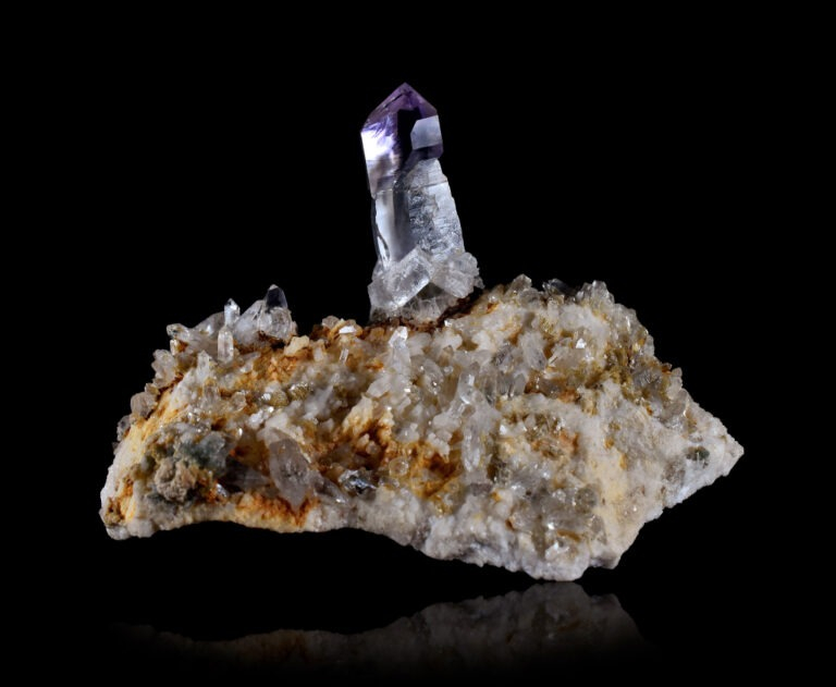 Amethyst scepter from Zillertal, Austria