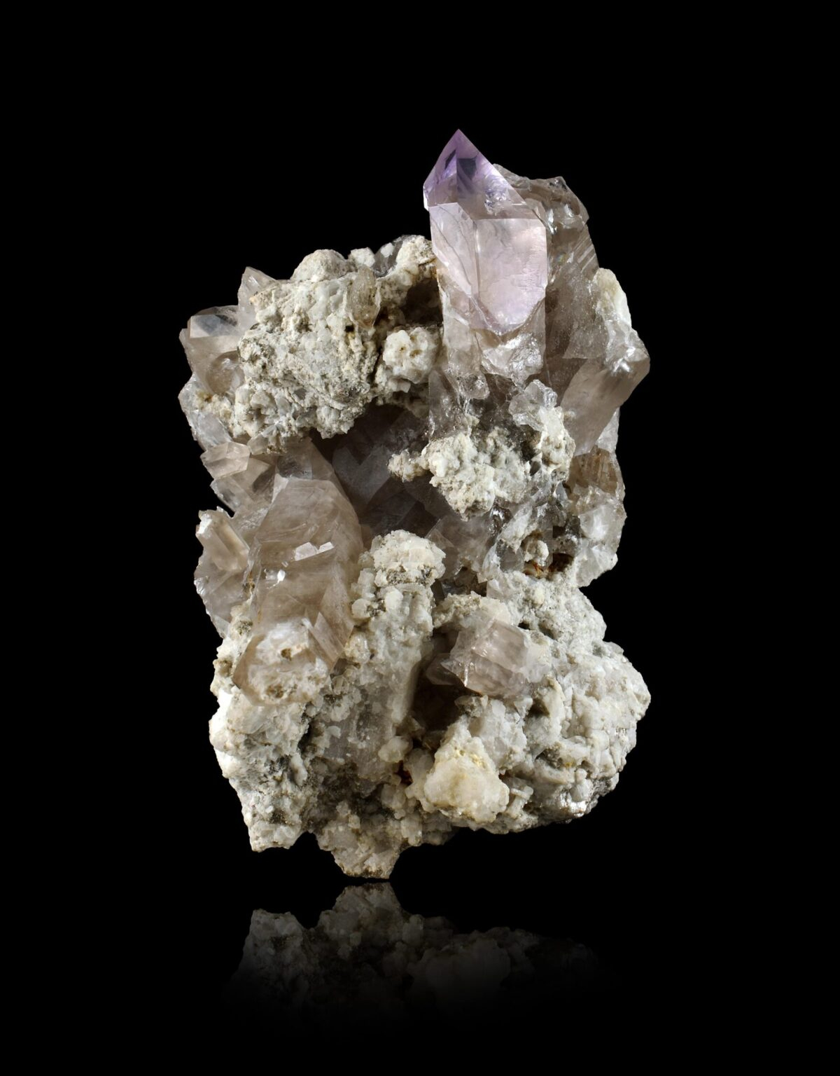 Amethyst scepter - Les Droites, Mont-Blanc