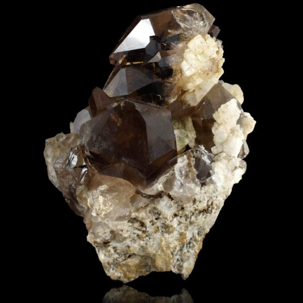 Faden quartz & Gwindel from the Mont-Blanc mountains