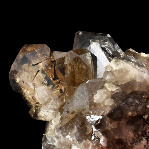 Faden quartz & Gwindel from the Mont-Blanc mountains