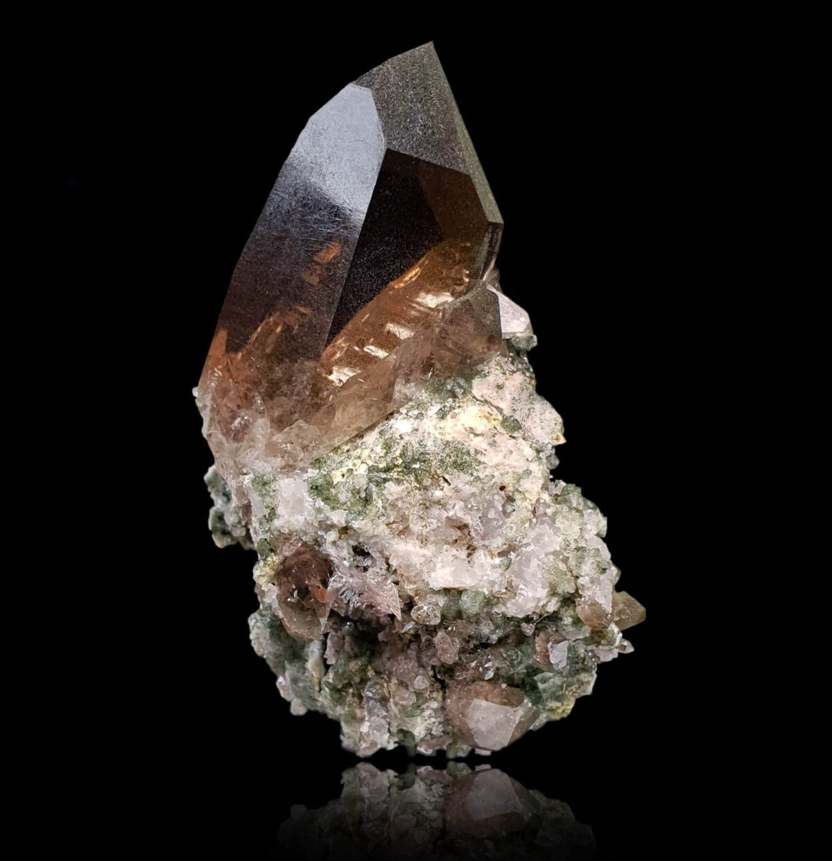Smoky Quartz - Mont-Blanc, France
