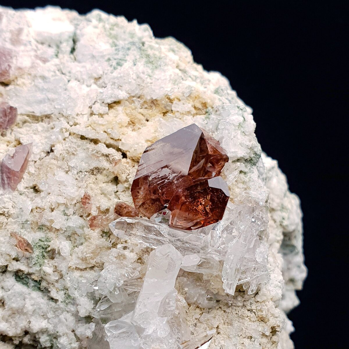 Axinite & Quartz - Armentier, France - Image 3