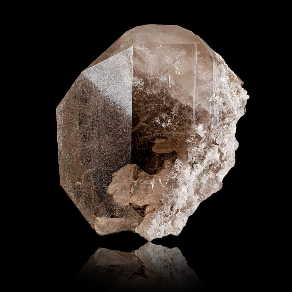 Gwindel Quartz - Mont-Blanc, France