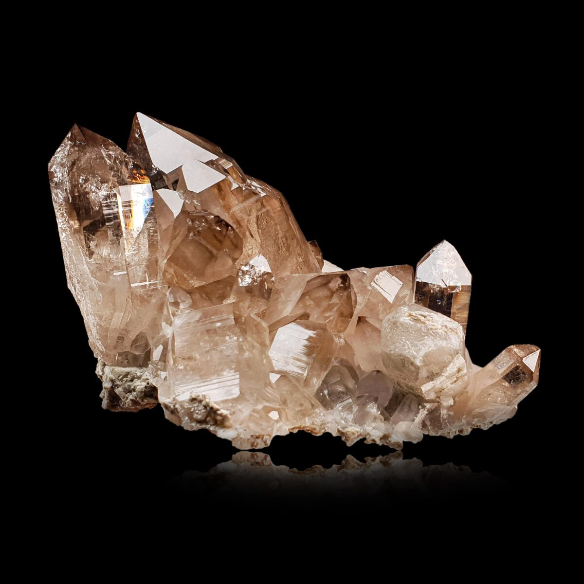 Smoky Quartz - Mont-Blanc, France - Image 6