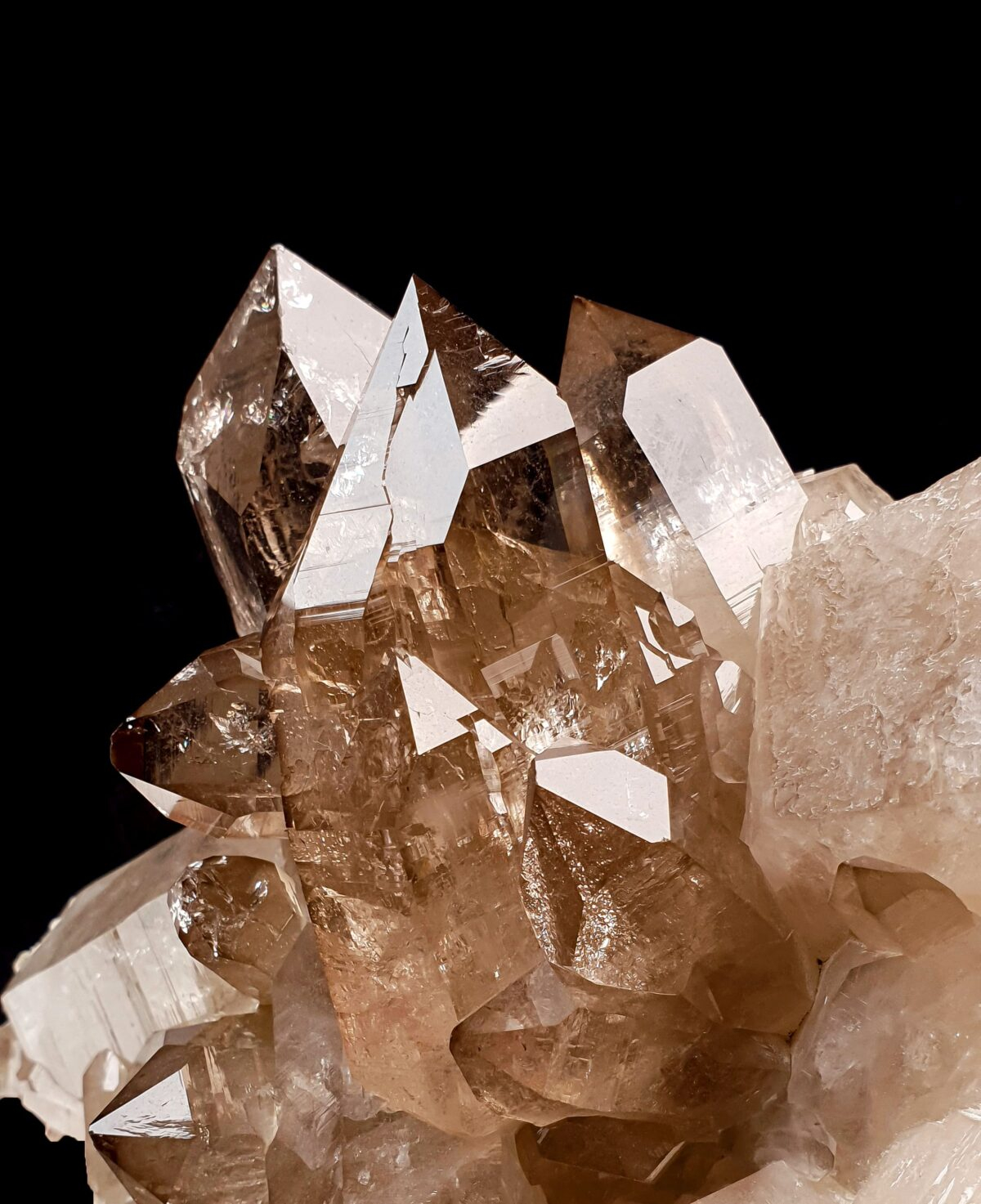 Smoky Quartz - Mont-Blanc, France