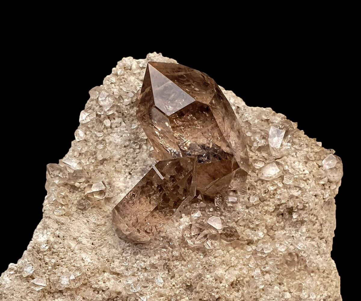 Smoky Quartz - Mont-Blanc, France