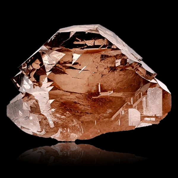 Gwindel Quartz - Mont-Blanc, France